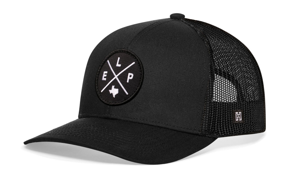 El Paso Trucker Hat  |  Black ELP X Snapback