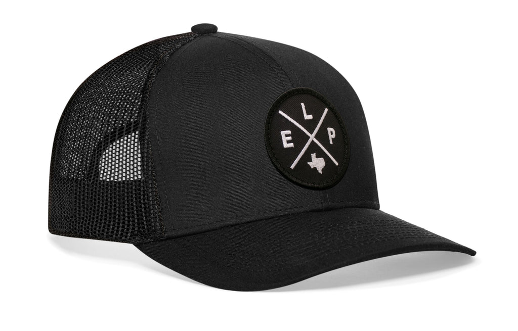 El Paso Trucker Hat  |  Black ELP X Snapback