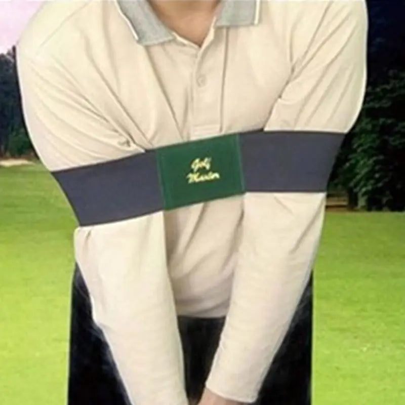 Golf Swing Correction Strap and Arm Position Trainer